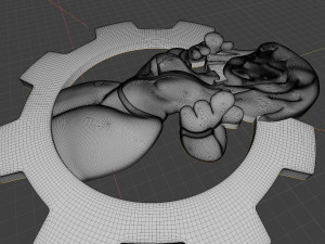 relief for 3d print cnc Model Cetak 3D