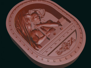 relief for cnc 3D Принт Модель
