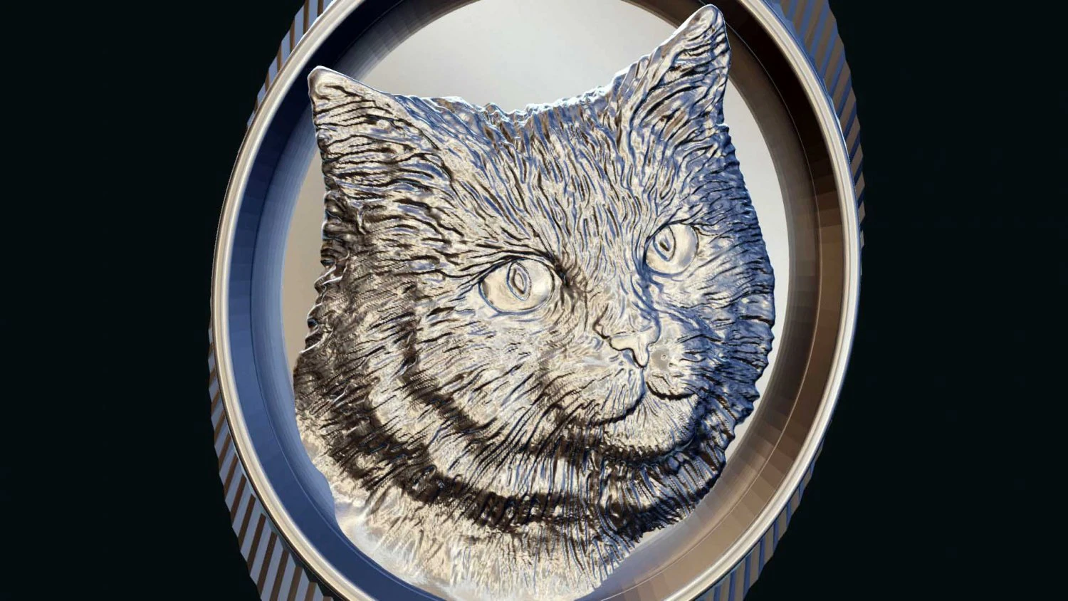 cat relief 3d print cnc 3D Print Model .c4d .max .obj .3ds .fbx .stl .blend 