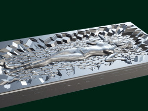 relief for cnc backgammon 3D Print Model
