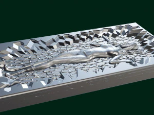 relief for cnc backgammon 3D Print Model