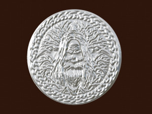 relief coin for 3d print cnc 3D-Druckmodell