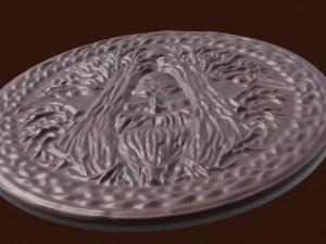 relief coin for 3d print cnc 3D Print Model