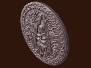 relief coin for 3d print cnc 3D Print Model