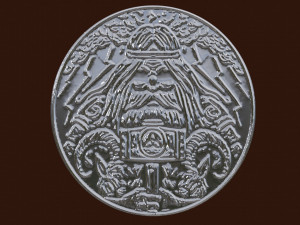 relief coin for 3d print cnc 3D-Druckmodell