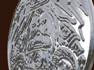relief coin for 3d print cnc 3D-Druckmodell