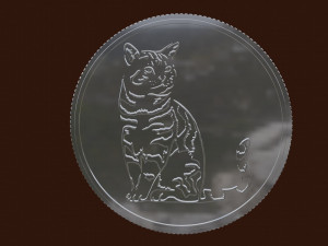 catcoin for 3d print cnc 3D Print Model
