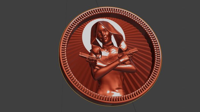 Relief for cnc 3D Print Model .c4d .max .obj .3ds .fbx .stl .blend 