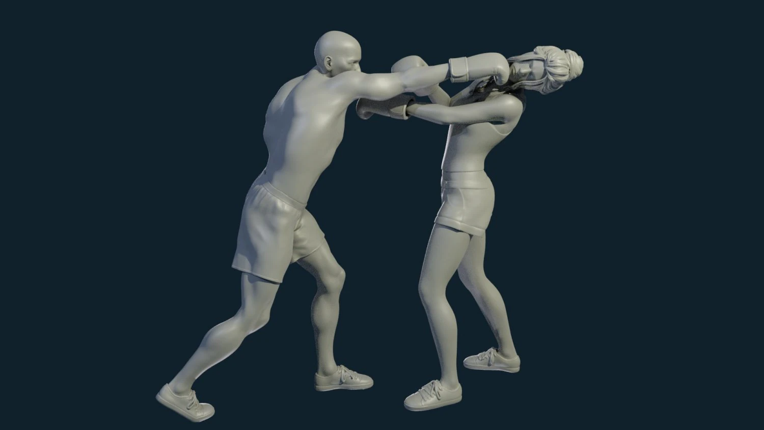 3d print boxing 3D Print Model .c4d .max .obj .3ds .fbx .stl .blend 