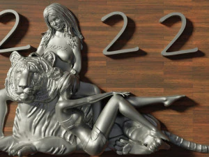 alivio para cnc Modelo de impresión 3D