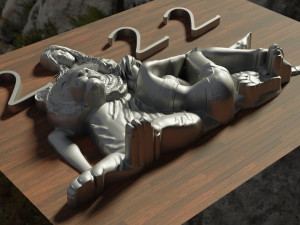 relief for cnc 3D Baskı Modeli