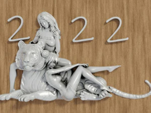 alivio para cnc Modelo de impresión 3D