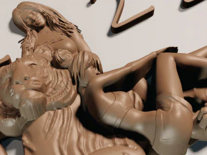 alivio para cnc Modelo de impresión 3D