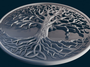 relief for cnc wood 3D 프린트 모델