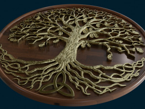 relief for cnc wood 3D 프린트 모델