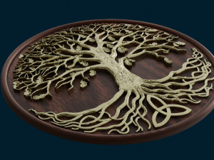 relief for cnc wood 3D 프린트 모델