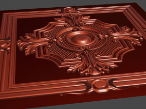 relief for cnc ceiling tiles 3D 打印模型