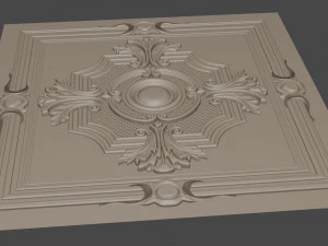 relief for cnc ceiling tiles 3D Print Model