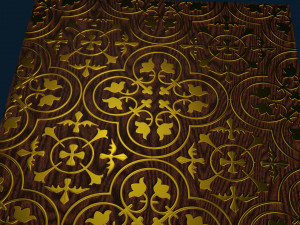 relief for cnc ceiling tiles Model do druku 3D