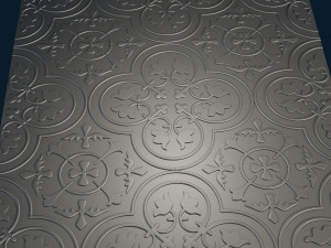 relief for cnc ceiling tiles Modelo de Impressão 3D