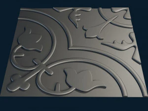 relief for cnc ceiling tiles 3D Print Model
