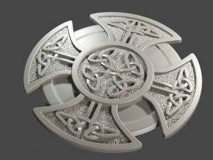 relief for cnc ceiling tiles 3D Принт Модель
