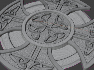 relief for cnc ceiling tiles 3D Принт Модель