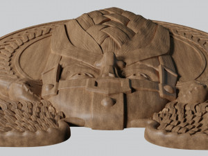 relief for cnc stl 3D-Druckmodell