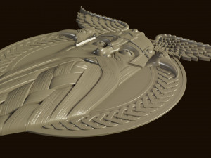 relief for cnc stl 3D-Druckmodell