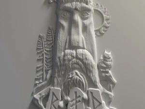 relief for cnc stump 3D Print Model