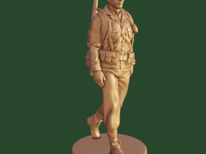 3d print us soldier ww2 3D प्रिंट मॉडल