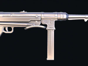 impresi&oacute;n 3d mp40 lowpoly Modelo de impresión 3D