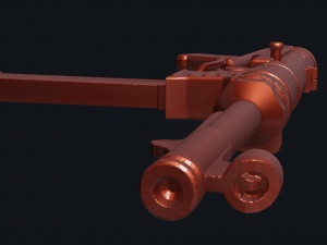 3d print mp40 lowpoly 3D 打印模型