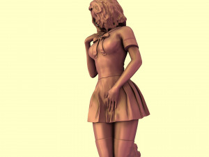 3d print girl 3D Принт Модель