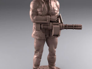 Terminator antiguo impreso en 3D Modelo de impresión 3D