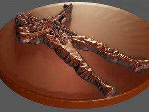 Relief for CNC 3D Print 3Dプリントモデル