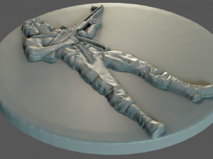 Relief for CNC 3D Print 3Dプリントモデル