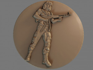Relief for CNC 3D Print 3Dプリントモデル
