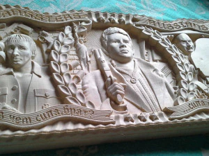 Relief for CNC backgammon 3D Print Model