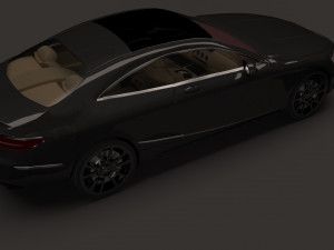mercedes-benz s class coupe Model 3D