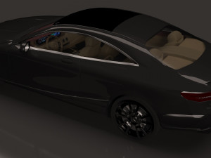 mercedes-benz s class coupe Model 3D