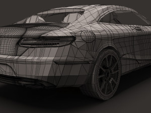 mercedes-benz s class coupe Model 3D