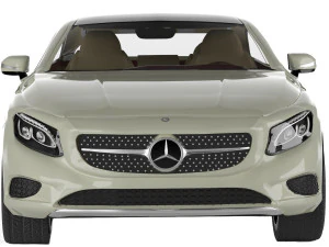 mercedes-benz s class coupe 3d car model 3D Model