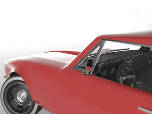 chevrolet camaro 67 Modello 3D