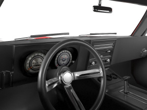 chevrolet camaro 67 Modello 3D