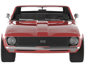 chevrolet camaro 67 Modello 3D