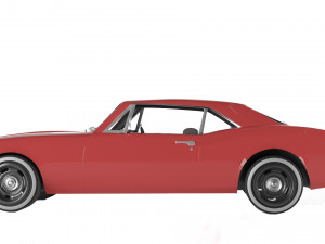 chevrolet camaro 67 Modello 3D