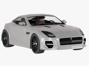 jaguar f type car Modelo 3D