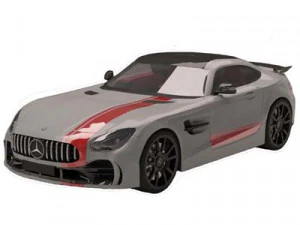 mercedes benz amg gtr 3D Model