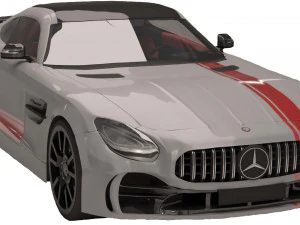 mercedes benz amg gtr 3D Model